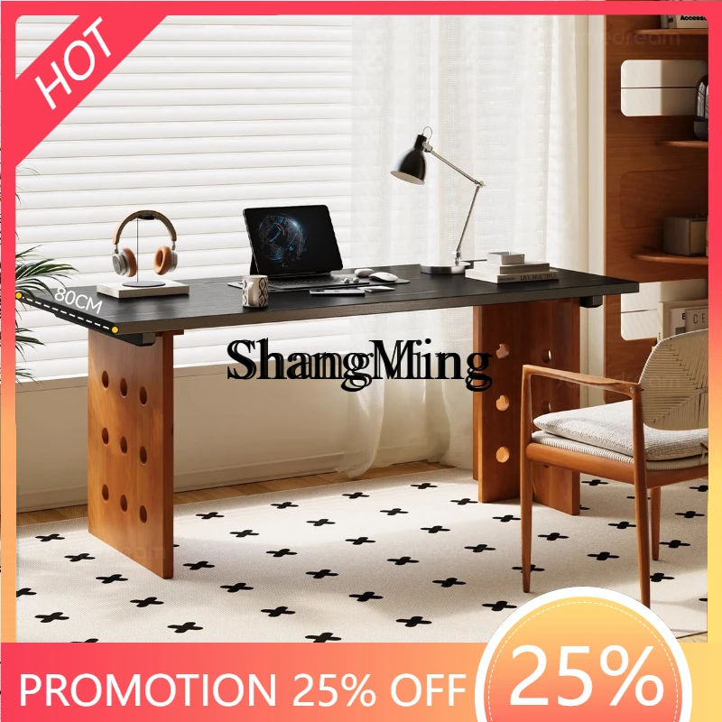 SM medieval solid wood computer table, living room large long desk, long family large board table behind sofa
SM medieval solid wood computer table, living room large long desk, long family large board table behind sofa