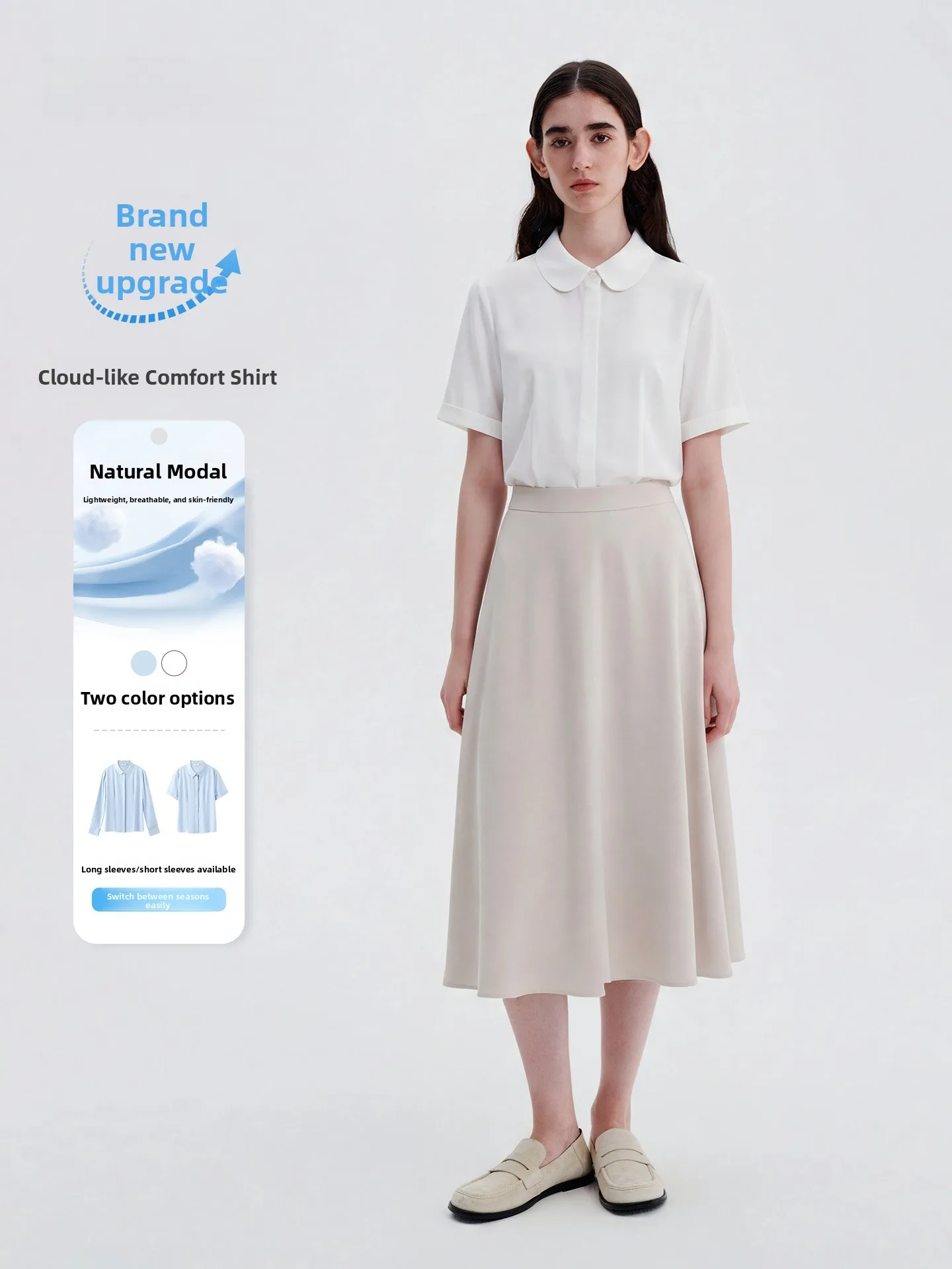 LeLenth White Shirt And Skirt Set Short Sleeve Professional Interview Outfit for Women Small Size Career Professional Suit
LeLenth White Shirt And Skirt Set Short Sleeve Professional Interview Outfit for Women Small Size Career Professional Suit