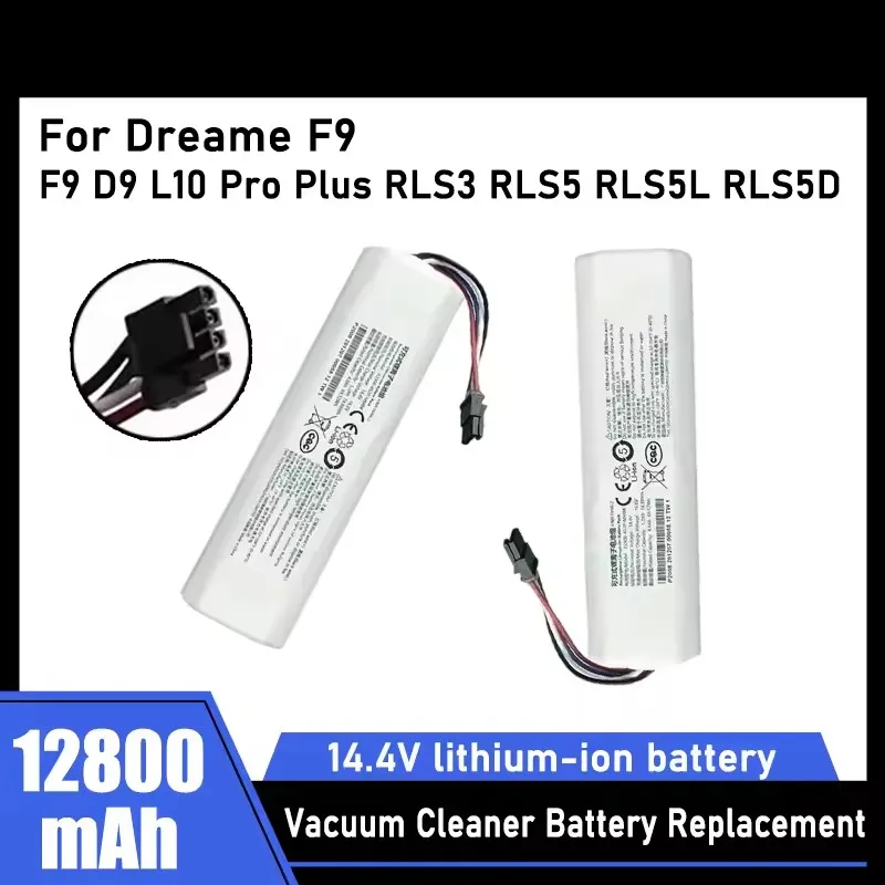 14.4V 12800mAh,Battery X10+PLUS B101CN OMNI 1S for Xiaomi Mijia and Dreame F9 D9 L10 Pro Plus S10 S20 X10 Sweeping Mopping Robot
14.4V 12800mAh,Battery X10+PLUS B101CN OMNI 1S for Xiaomi Mijia and Dreame F9 D9 L10 Pro Plus S10 S20 X10 Sweeping Mopping Robot