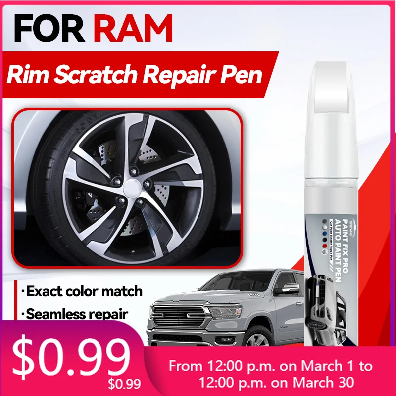 Car Accessories For RAM 1990-2026 Paint Repair Pen Touch Up Scratch Remover DIY Auto Accessories Black White Silver Gr
Car Accessories For RAM 1990-2026 Paint Repair Pen Touch Up Scratch Remover DIY Auto Accessories Black White Silver Gr