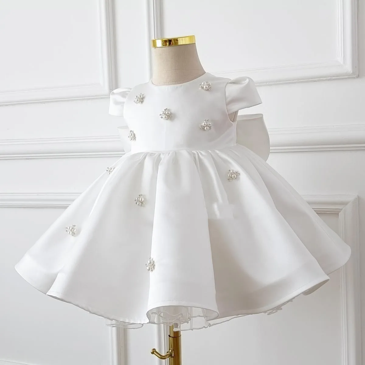2025 White Flower Girl Dress Princess Toddler Kids Wedding 1st Birthday banquet Party Gown Baby girl's Christening dresses
2025 White Flower Girl Dress Princess Toddler Kids Wedding 1st Birthday banquet Party Gown Baby girl's Christening dresses