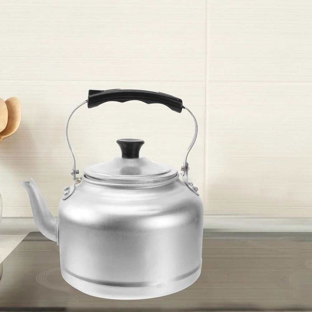 Camping Stove Aluminum Kettle Handheld Stovetop High Capacity Coffee Silver Wear-resistant
Camping Stove Aluminum Kettle Handheld Stovetop High Capacity Coffee Silver Wear-resistant