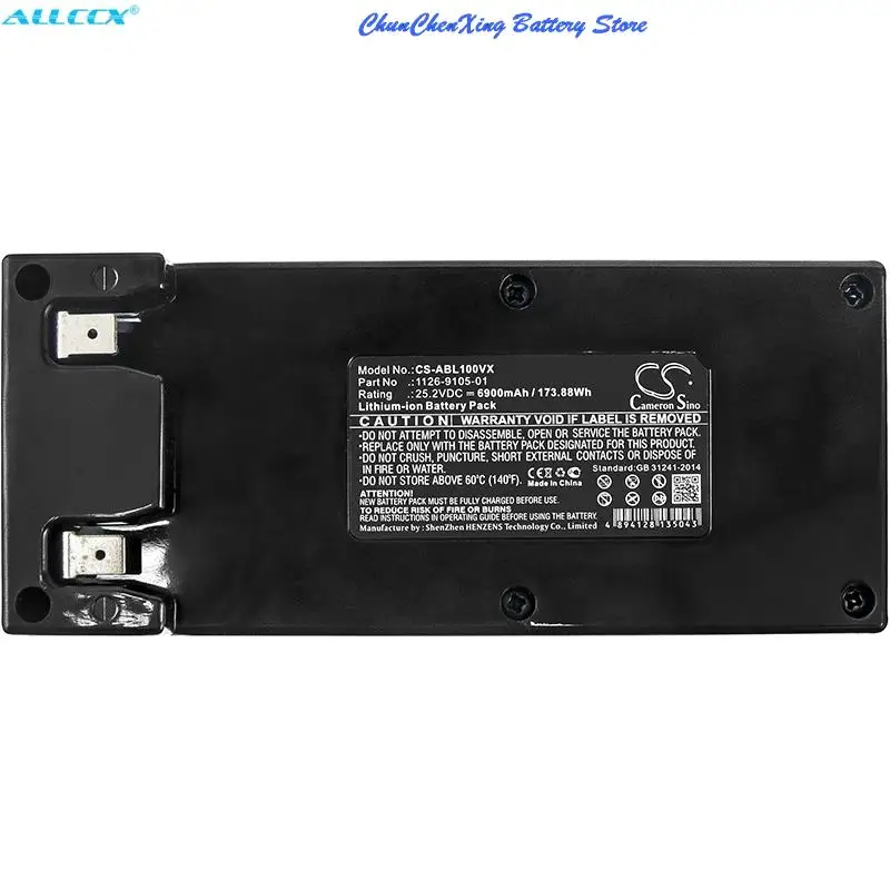 6900mAh Battery for Lawnbott Lb1200,Lb1500,Lb2150,Lb3210,Lb3250,Lb3510,Lb75,Lizard M4,M440,M480,M485,Q6,S1,S14,S2
6900mAh Battery for Lawnbott Lb1200,Lb1500,Lb2150,Lb3210,Lb3250,Lb3510,Lb75,Lizard M4,M440,M480,M485,Q6,S1,S14,S2