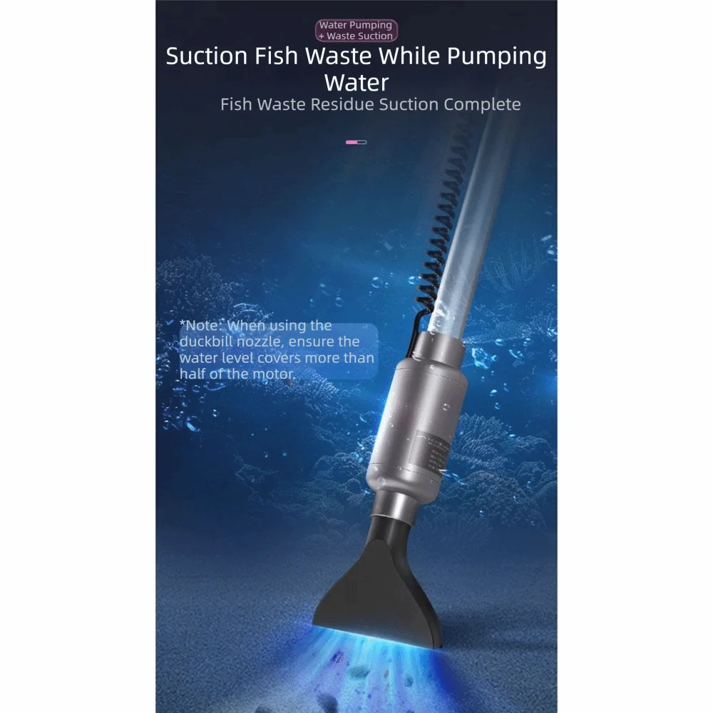 Automatic Automatic Aquarium Vacuum Extremely Long Battery Life Electric Fish Tank Sand Cleaner Pump High Flow Rate Safe
Automatic Automatic Aquarium Vacuum Extremely Long Battery Life Electric Fish Tank Sand Cleaner Pump High Flow Rate Safe