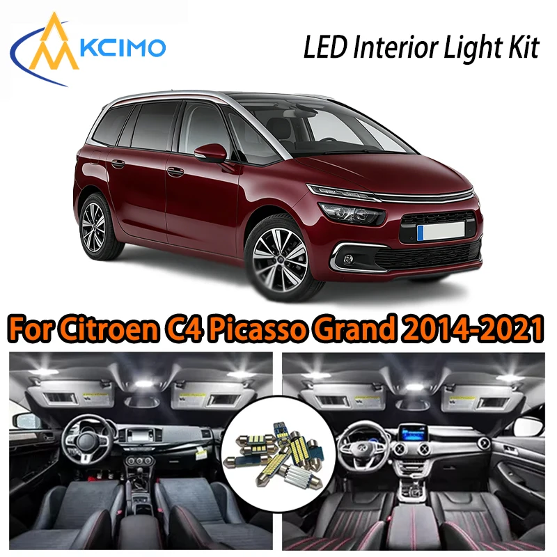 LED Interior Ambient Light For Citroen C4 Picasso Grand Picasso MK2 II 2014-2021, Two Colors Choice Super Bright Easy Install
LED Interior Ambient Light For Citroen C4 Picasso Grand Picasso MK2 II 2014-2021, Two Colors Choice Super Bright Easy Install