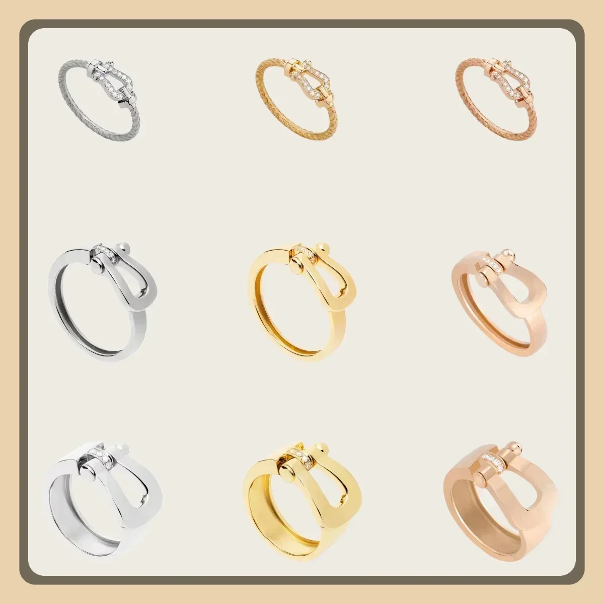 2025 New 925 silver U-ring ring for women, simple, suitable for everyday parties, cute and stylish personality design
2025 New 925 silver U-ring ring for women, simple, suitable for everyday parties, cute and stylish personality design