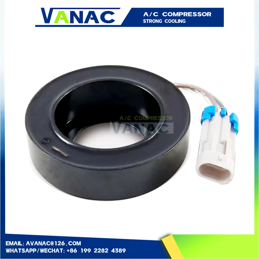 auto ac compressor Electromagnetic coil Sanden PXV16 for Opel Astra/Vectra C/Saab 9-3/9-5/Volvo XC90/XC60/V90 93184431 CC23172
auto ac compressor Electromagnetic coil Sanden PXV16 for Opel Astra/Vectra C/Saab 9-3/9-5/Volvo XC90/XC60/V90 93184431 CC23172