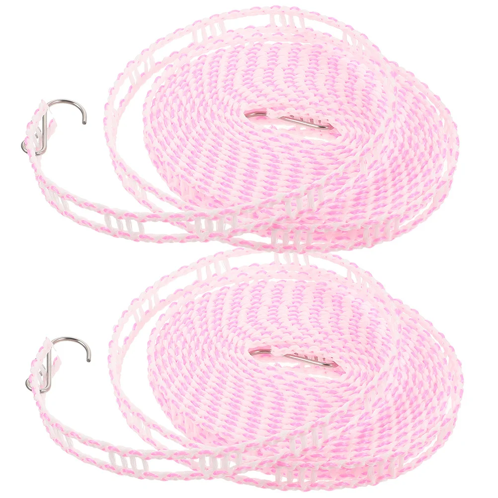 2pcs Thickened Outdoor Windproof Clothesline Pe Stainless Steel Skid-Proof Non-Slip Clothes Drying Rope Foldable 
2pcs Thickened Outdoor Windproof Clothesline Pe Stainless Steel Skid-Proof Non-Slip Clothes Drying Rope Foldable