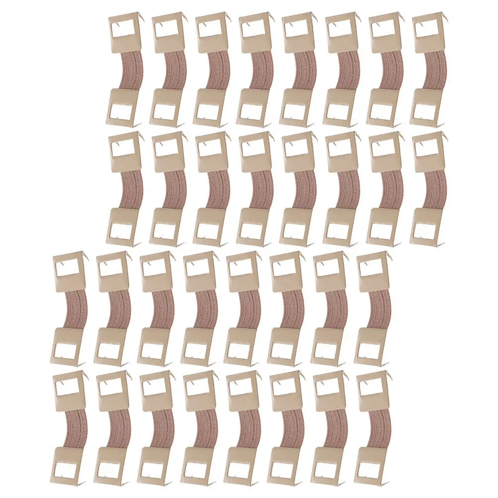 100Pcs Aluminum Bandage Buckle Clips Elastic Stretchable Fastener for Bandage Tape Fixing Easy Application Removal Multi-Use
100Pcs Aluminum Bandage Buckle Clips Elastic Stretchable Fastener for Bandage Tape Fixing Easy Application Removal Multi-Use