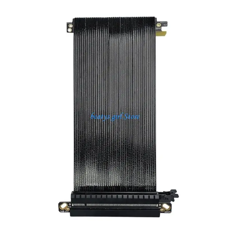 C7AB Double Reverse Graphics Card Extension Cable PCIE5.0 x16 Flexible GPU Extension for PC Case Connectors Wire
C7AB Double Reverse Graphics Card Extension Cable PCIE5.0 x16 Flexible GPU Extension for PC Case Connectors Wire