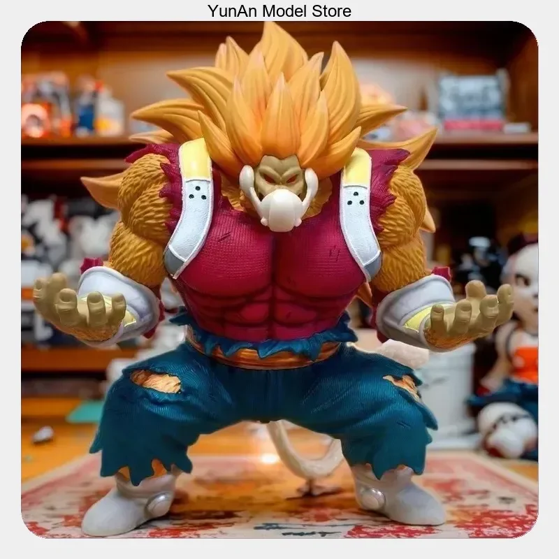 31cm Dragon Ball Cumber Golden Great Ape Standing Pose Anime Statue Collectible Desktop Decoration Gift
31cm Dragon Ball Cumber Golden Great Ape Standing Pose Anime Statue Collectible Desktop Decoration Gift