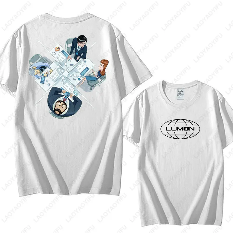 Trendy Severance Season 2 Men T-Shirt Lumon Severance Cotton Tees Retro Harajuku Streetwear Unisex Two-sided Printed Camisetas
Trendy Severance Season 2 Men T-Shirt Lumon Severance Cotton Tees Retro Harajuku Streetwear Unisex Two-sided Printed Camisetas