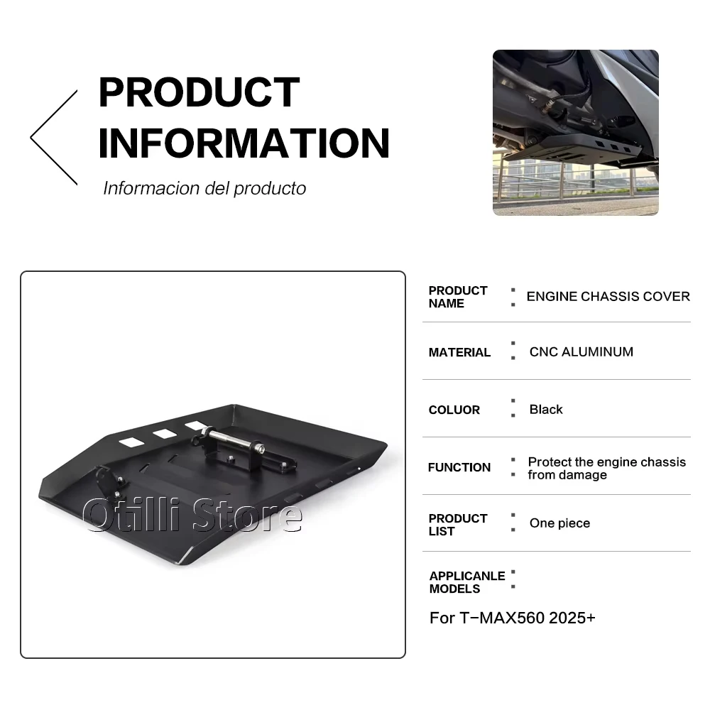T-MAX560 New Motorcycle Skid Plate Bash Frame Guard Protection Cover Accessories For Yamaha T-Max 560 Tech Max 2025 2026 TMAX560
T-MAX560 New Motorcycle Skid Plate Bash Frame Guard Protection Cover Accessories For Yamaha T-Max 560 Tech Max 2025 2026 TMAX560