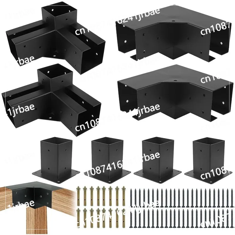 Corner code kit 3-way right angle straight bracket elevated wooden bracket tee kit 4x4 wood hardware
Corner code kit 3-way right angle straight bracket elevated wooden bracket tee kit 4x4 wood hardware