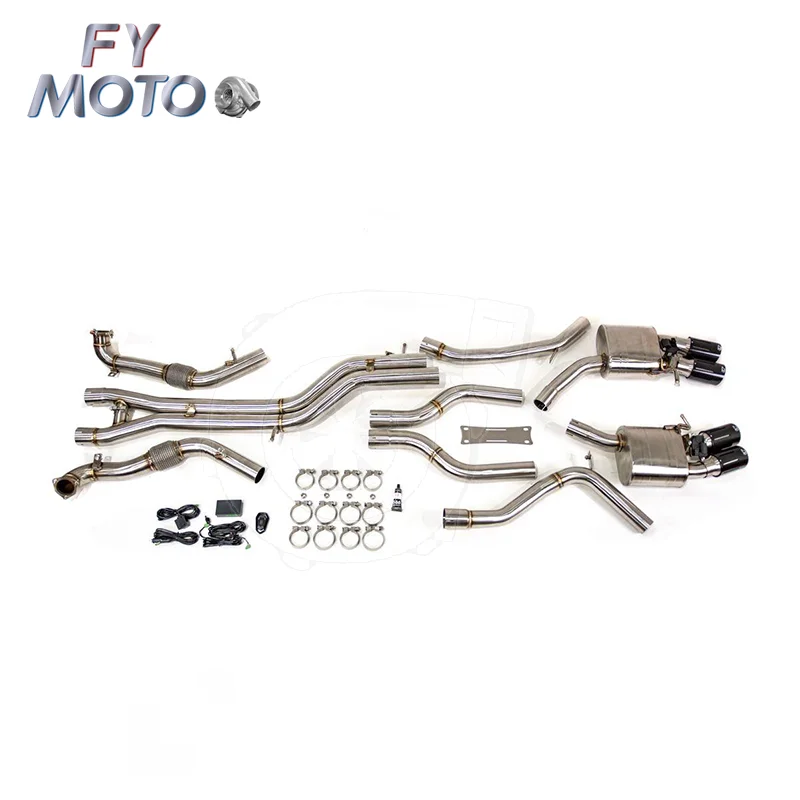 For Audi S4 S5 B9 Stainless Steel Valvetronic Exhaust System With Carbon Tips
For Audi S4 S5 B9 Stainless Steel Valvetronic Exhaust System With Carbon Tips