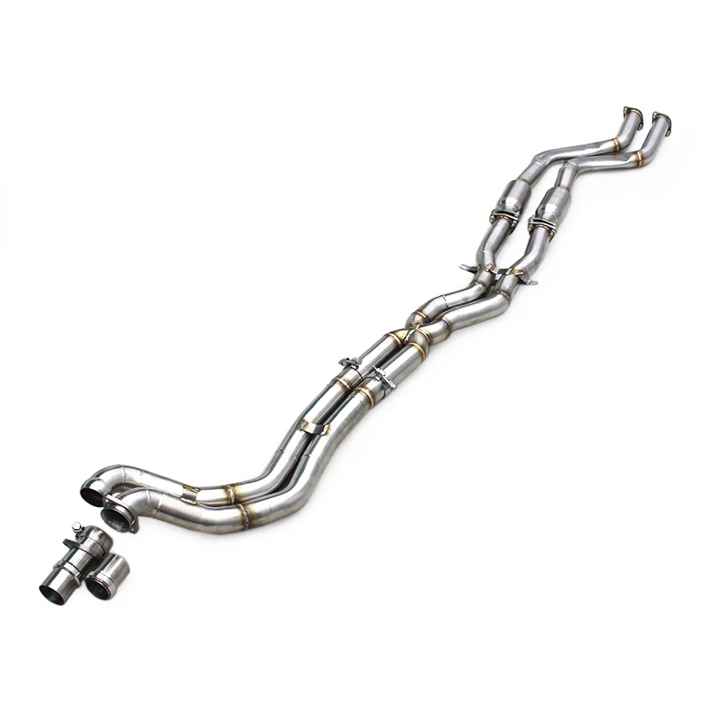 Custom Equal Length Midpipe For BMW M3 E46 L6 3.2L 2000-2006 Active Sound X-pipe Midpipe Exhaust System With Resonators
Custom Equal Length Midpipe For BMW M3 E46 L6 3.2L 2000-2006 Active Sound X-pipe Midpipe Exhaust System With Resonators