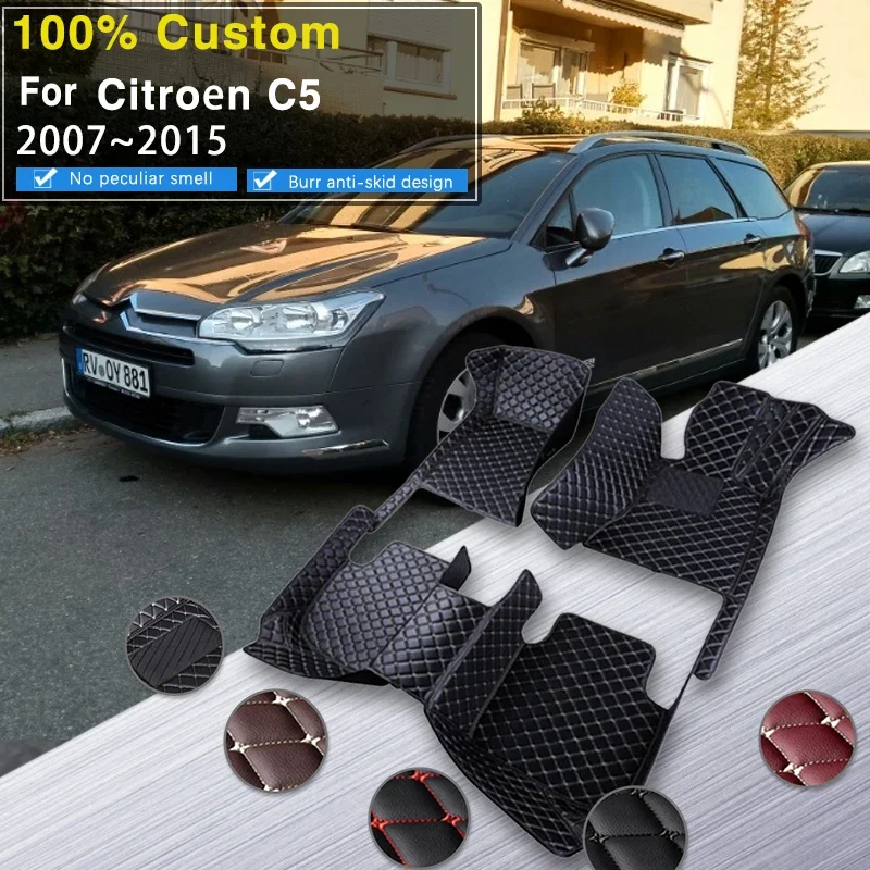 3D Car Mats For Citroen C5 RD TD 2007~2015 Auto Non-slip leather Mat Durable Pad Auto Rugs Carpets Interior Parts Car Accessorie
3D Car Mats For Citroen C5 RD TD 2007~2015 Auto Non-slip leather Mat Durable Pad Auto Rugs Carpets Interior Parts Car Accessorie