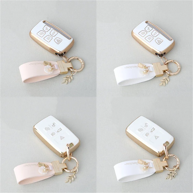 TPU Car Remote Key Case Cover Shell Fob For Land Rover Range Rover Sport Velar Evoque Freelander2 Discovery Jaguar XF XJ XJL XE
TPU Car Remote Key Case Cover Shell Fob For Land Rover Range Rover Sport Velar Evoque Freelander2 Discovery Jaguar XF XJ XJL XE