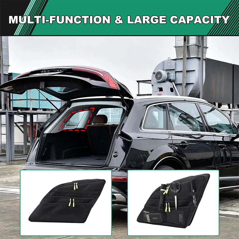 For Audi Q7 2016-2023 Car Trunk Side Window Storage Box Multi-function Tools Package Accessories
For Audi Q7 2016-2023 Car Trunk Side Window Storage Box Multi-function Tools Package Accessories