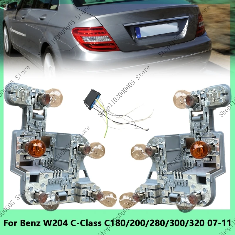 Задняя лампа для Mercedes-Benz W204 C Class C180 C200 C280 C300 C320 2007-2011, держатель, аксессуары для монтажных плат
Задняя лампа для Mercedes-Benz W204 C Class C180 C200 C280 C300 C320 2007-2011, держатель, аксессуары для монтажных плат