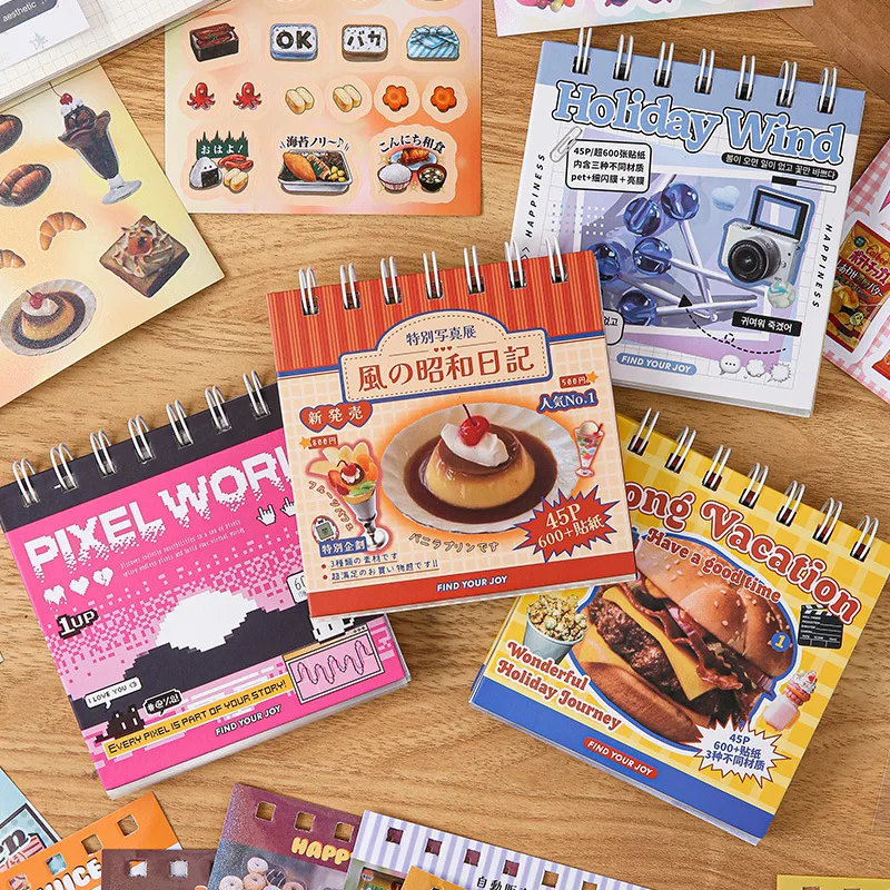 45Pcs Japanese Sticker Book DIY Journal Scrapbooking Decor Material Stickers Aesthetic Kawaii Stationery Gift
45Pcs Japanese Sticker Book DIY Journal Scrapbooking Decor Material Stickers Aesthetic Kawaii Stationery Gift