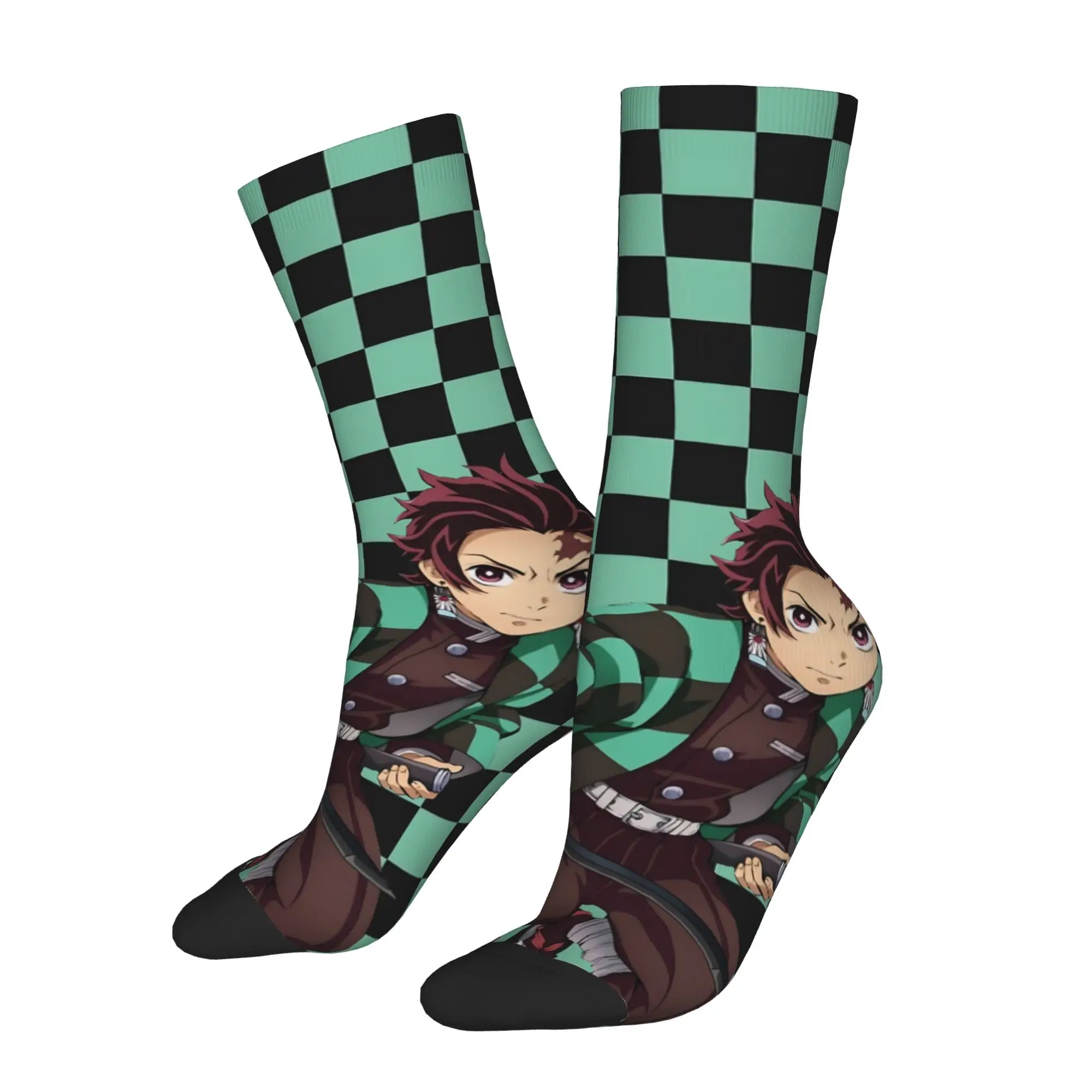 1 Pair Funny Crazy Sock for Men The Water Breathing Slayer Hip Hop Vintage Tanjiro Demon Slayer Pattern Printed Sock Novelty
1 Pair Funny Crazy Sock for Men The Water Breathing Slayer Hip Hop Vintage Tanjiro Demon Slayer Pattern Printed Sock Novelty