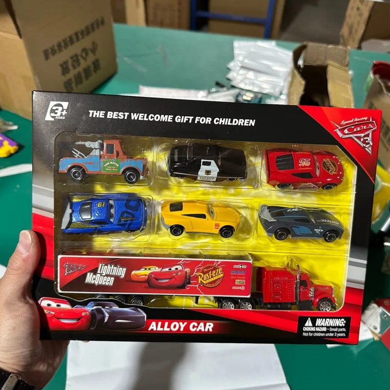 In Stock Cars Sliding Diecast Alloy Racing Model Toys Car Jackson Board Teeth Sheriff Car King Toy Car Set Surprise Toys Gifts
In Stock Cars Sliding Diecast Alloy Racing Model Toys Car Jackson Board Teeth Sheriff Car King Toy Car Set Surprise Toys Gifts