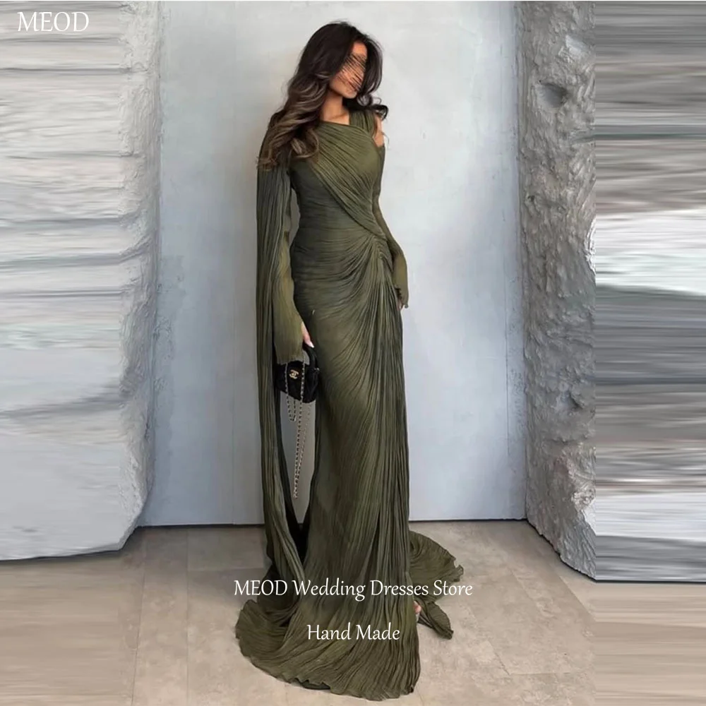 MEOD Formal Women's Evening Dresses Mermaid Elegant Long Sleeves Simple Prom Gowns Floor Length Vintage Party Attire Customized
MEOD Formal Women's Evening Dresses Mermaid Elegant Long Sleeves Simple Prom Gowns Floor Length Vintage Party Attire Customized