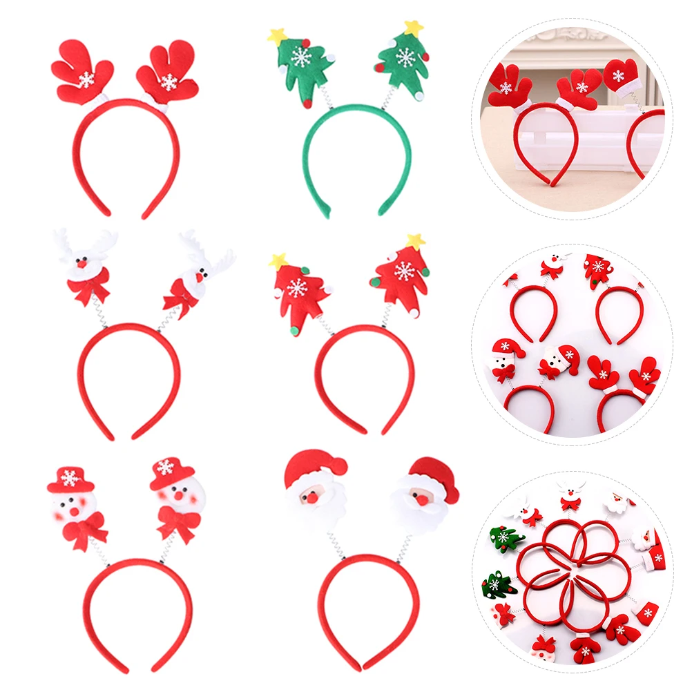 6 Pcs Hair Ties for Costume Headbands Christmas Accessories Decor Accessory Xmas Spring Funny Hairband
6 Pcs Hair Ties for Costume Headbands Christmas Accessories Decor Accessory Xmas Spring Funny Hairband