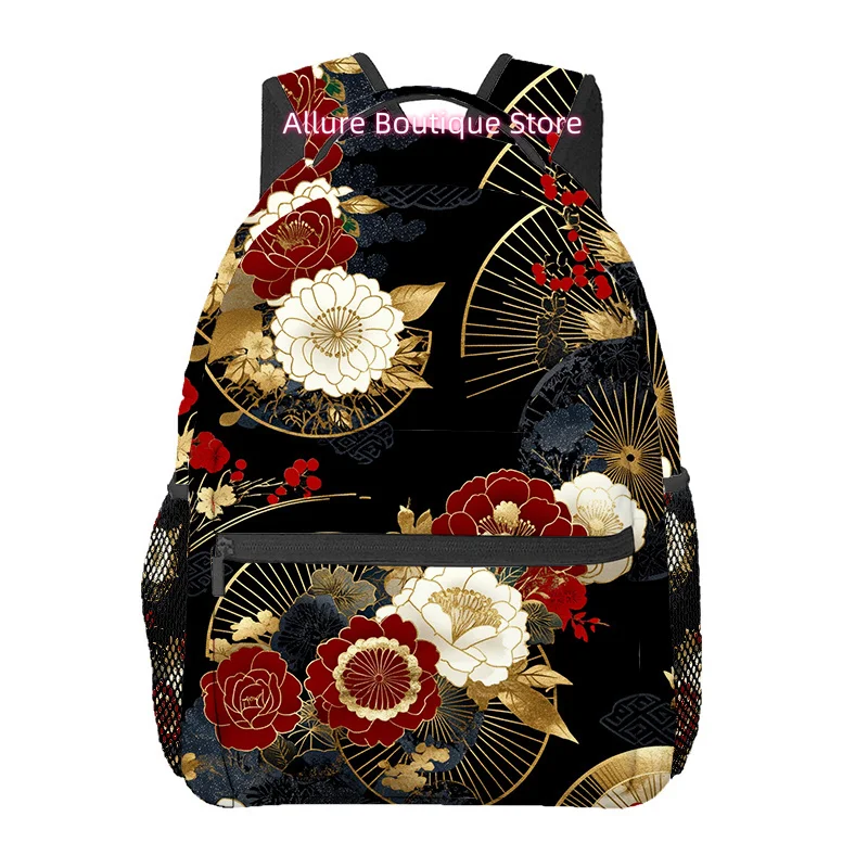 Japanese Classic Floral Seamless Pattern 1 Outdoor Sports Double Shoulder Backpack, Travel Backpack, Adjustable Comfortable Stra
Japanese Classic Floral Seamless Pattern 1 Outdoor Sports Double Shoulder Backpack, Travel Backpack, Adjustable Comfortable Stra