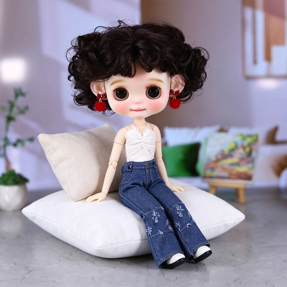 ICY DBS Blyth Doll 1/6 Scale, 30cm, Hand drawn Elf Face with Elf Ears, Long Hair, Multiple Styles, Available in Nude Doll Option
ICY DBS Blyth Doll 1/6 Scale, 30cm, Hand drawn Elf Face with Elf Ears, Long Hair, Multiple Styles, Available in Nude Doll Option