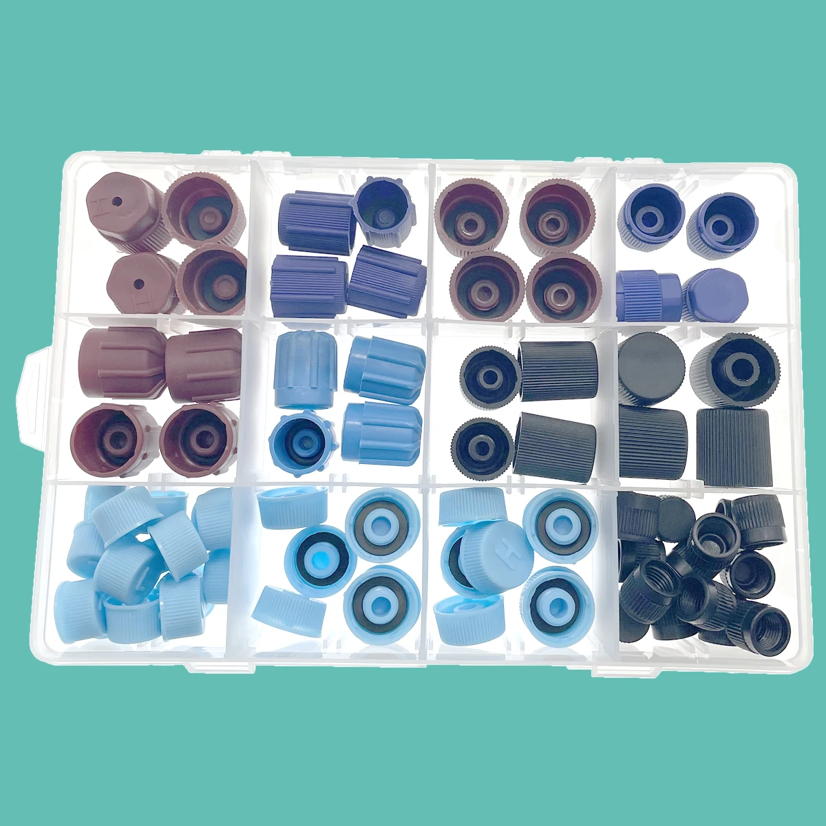 77PCs Car Auto R134a AC A/C System Valve Core Dust Caps Set Air Seal Air Conditioning Valve Replacement Caps
77PCs Car Auto R134a AC A/C System Valve Core Dust Caps Set Air Seal Air Conditioning Valve Replacement Caps