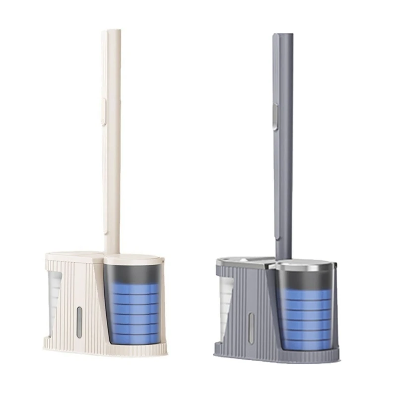 Efficient Cleaning Tool Set Disposable Toilet Brush Toilet Bowl Cleaning Brush Set Plastic Texture Suitable for Bathroom
Efficient Cleaning Tool Set Disposable Toilet Brush Toilet Bowl Cleaning Brush Set Plastic Texture Suitable for Bathroom