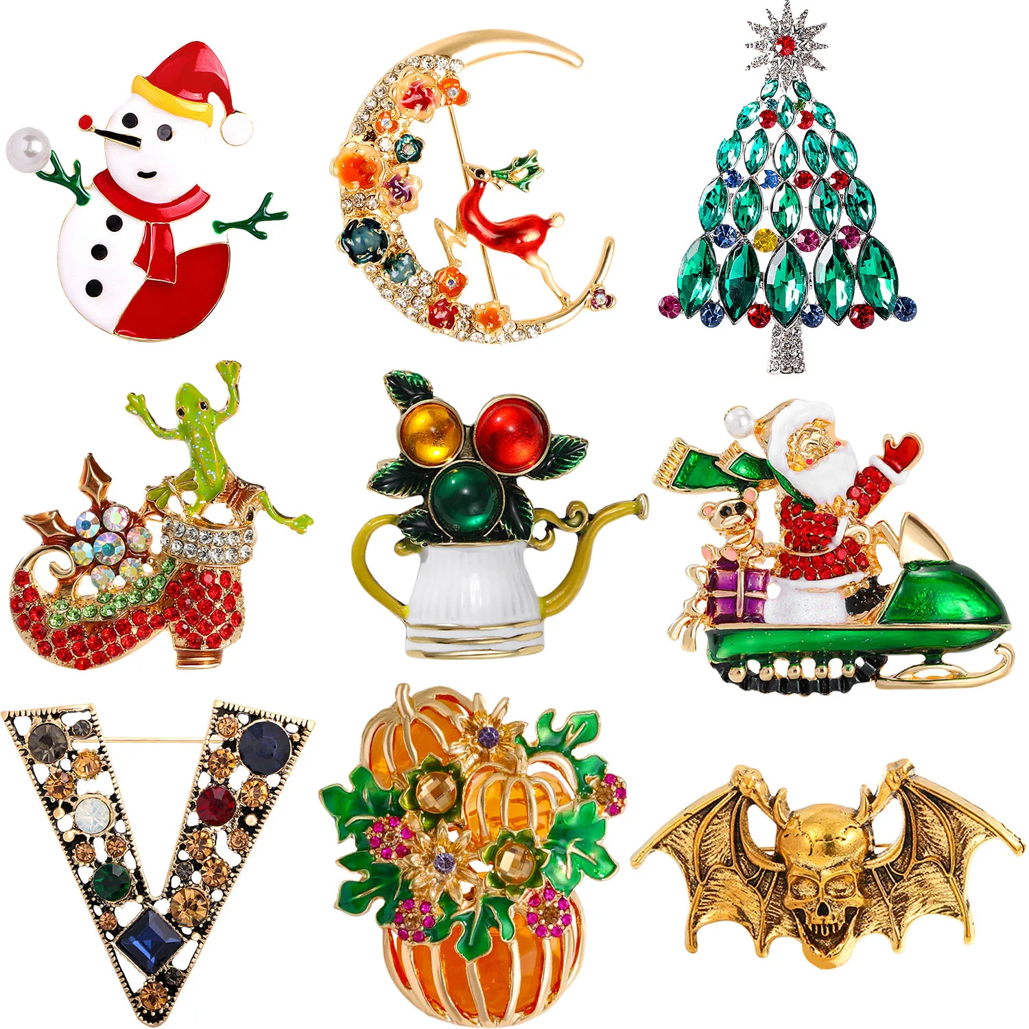 Fashionable potted pot water kettle brooch, women's high-end sense, leaf tea chest flower
Fashionable potted pot water kettle brooch, women's high-end sense, leaf tea chest flower