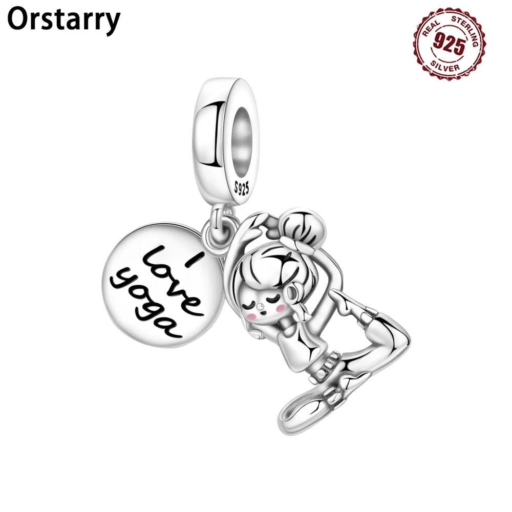 Orstarry 925 Sterling Silver Yoga Hobby Original Pendants Bracelet Charms Jewelry Party Beads DIY Trendy Gifts
Orstarry 925 Sterling Silver Yoga Hobby Original Pendants Bracelet Charms Jewelry Party Beads DIY Trendy Gifts