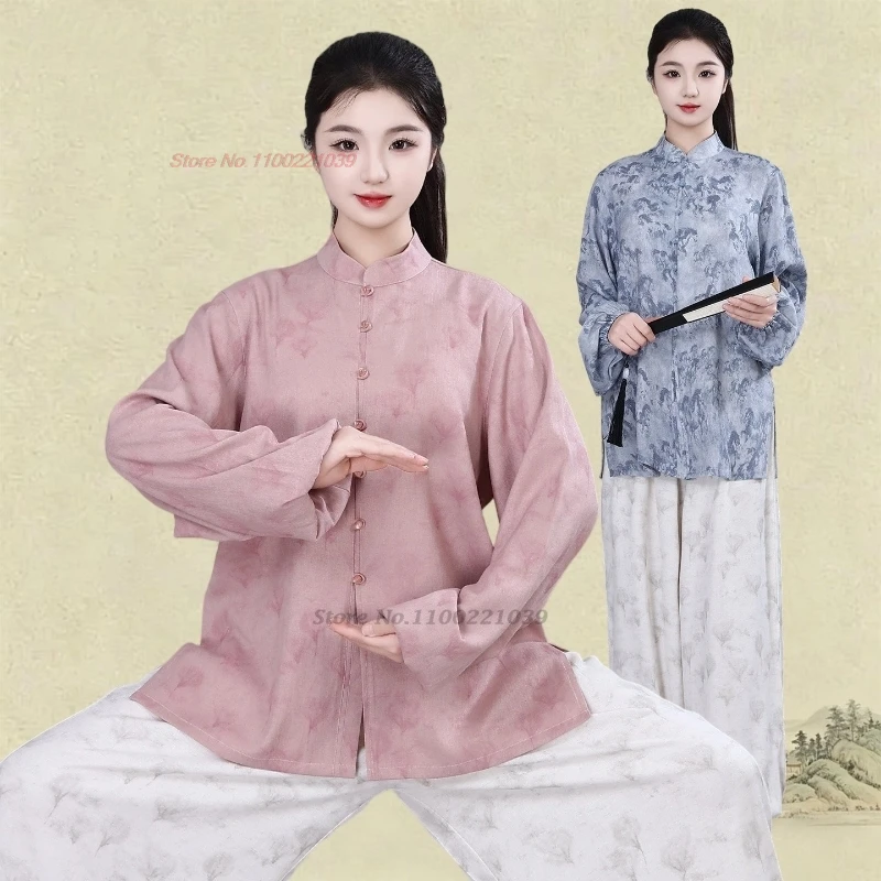 2026 chinese kung fu tai chi clothing breathable cotton linen tops+pants martial arts traditional taijiquan practice exercise
2026 chinese kung fu tai chi clothing breathable cotton linen tops+pants martial arts traditional taijiquan practice exercise