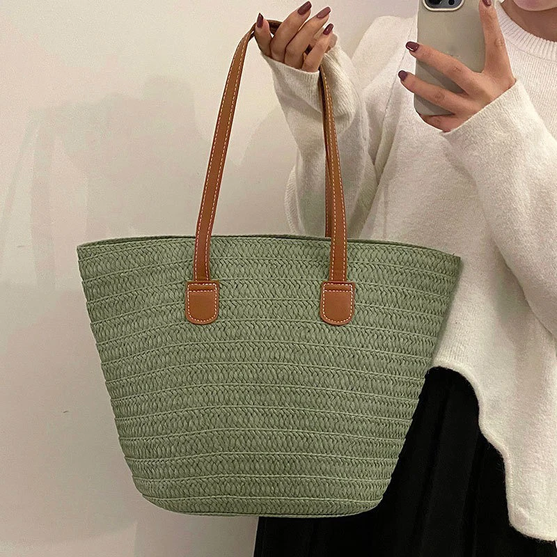 Straw Bag Women's Summer Inswind 2025 New Beach Seaside Outdoor Travel Vacation Large Capacity Shoulder Bag
Straw Bag Women's Summer Inswind 2025 New Beach Seaside Outdoor Travel Vacation Large Capacity Shoulder Bag