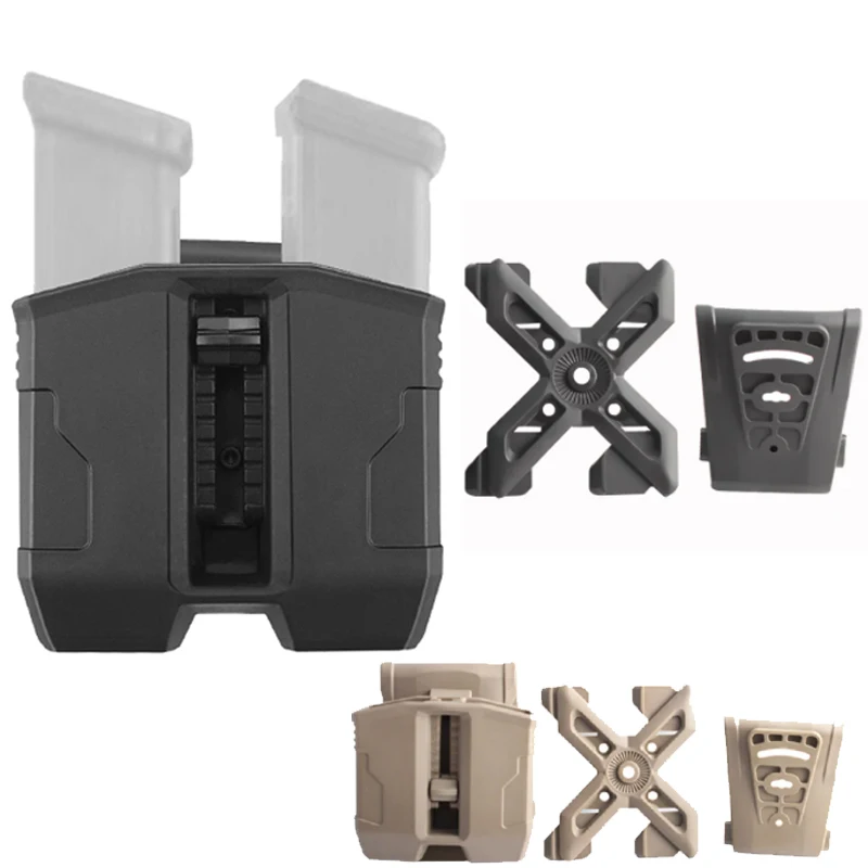 Tactical Magazine Pouch for G17/19/22/23/25/26/27/31/32/33/34/35/37 PG-9 9mm Pistol Mag Holster Paddle Belt Attanchment
Tactical Magazine Pouch for G17/19/22/23/25/26/27/31/32/33/34/35/37 PG-9 9mm Pistol Mag Holster Paddle Belt Attanchment