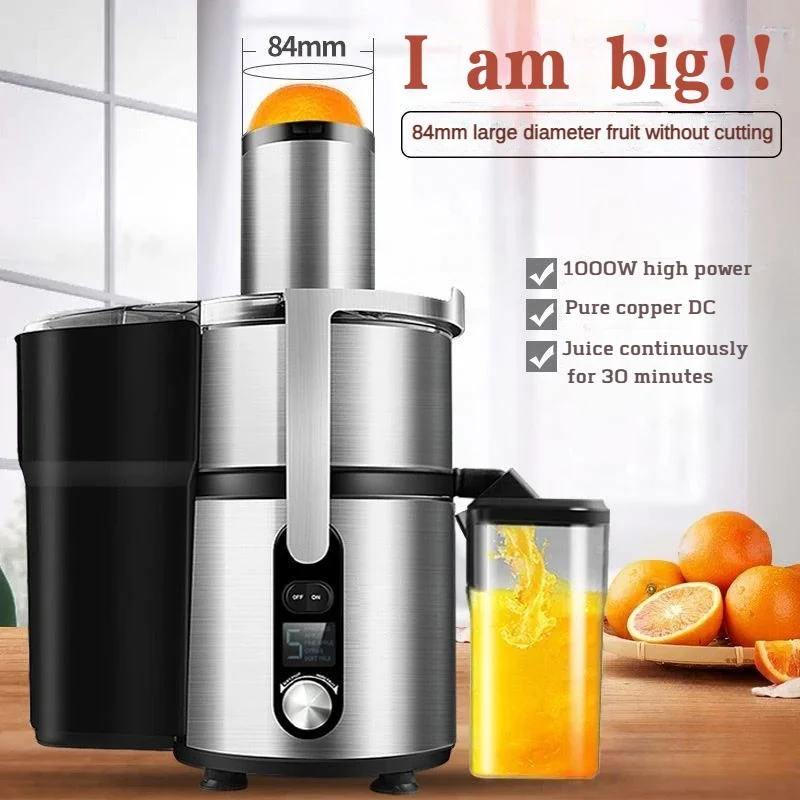 Sugarcane juicer stainless steel household and commercial fruit and vegetable juicer fully automatic large diameter
Sugarcane juicer stainless steel household and commercial fruit and vegetable juicer fully automatic large diameter
