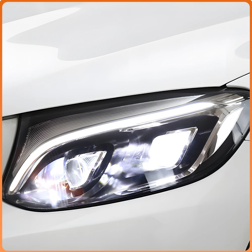Фара в сборе для Mercedes-Benz GLC W253 2016-2019, обновленная, высококачественная, с LED-проектором X253, Plug-and-Play, аксессуар
Фара в сборе для Mercedes-Benz GLC W253 2016-2019, обновленная, высококачественная, с LED-проектором X253, Plug-and-Play, аксессуар