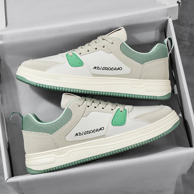 Мужские корейские повседневные кроссовки на все сезоны, новые, с мягкой подошвой, дышащие, легкие, для прогулок на улице, студенческие, спортивные, плоские, для скейтбординга.
Мужские корейские повседневные кроссовки на все сезоны, новые, с мягкой подошвой, дышащие, легкие, для прогулок на улице, студенческие, спортивные, плоские, для скейтбординга.