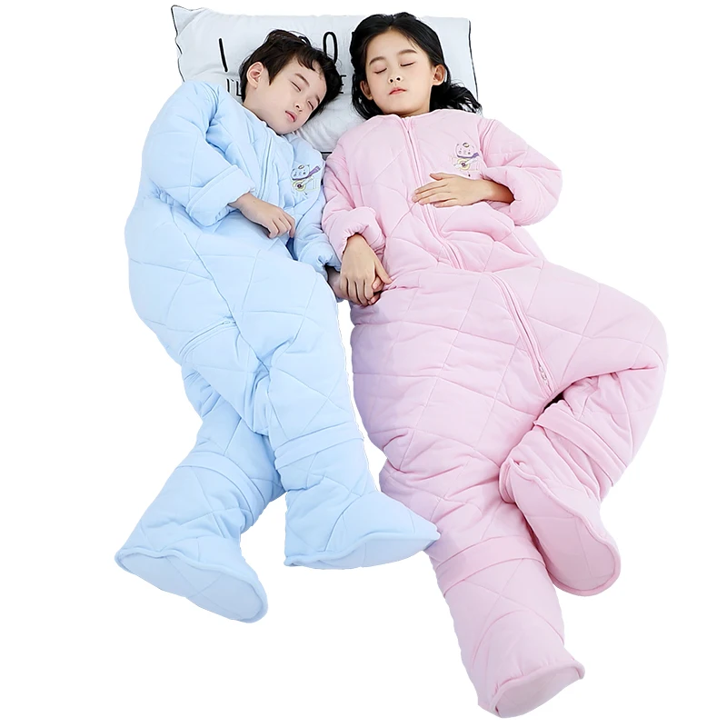 Children's Jumpsuit Pajamas Winter Warm 100% Cotton Sleeping Bag Sleep bag For Kid Jumpsuit Sleeping Bag Temperature 16℃
Children's Jumpsuit Pajamas Winter Warm 100% Cotton Sleeping Bag Sleep bag For Kid Jumpsuit Sleeping Bag Temperature 16℃