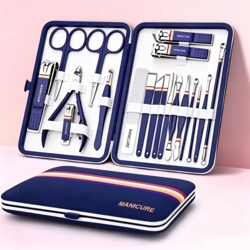 9-19Pcs Stainless Steel Nail Clipper Set Portable Manicure Pedicure Tools Kit With Storage Bag
9-19Pcs Stainless Steel Nail Clipper Set Portable Manicure Pedicure Tools Kit With Storage Bag