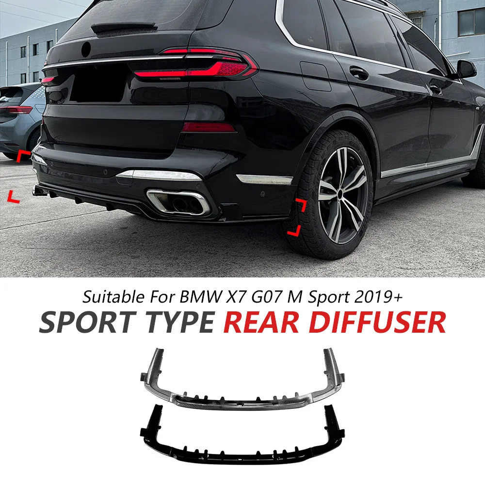 MP Rear Bumper Lip For Bmw X7 G07 m Sport 2019+ Glossy Black Sport Bumper Lip Spoiler Rear Diffuser Car Body Tuning
MP Rear Bumper Lip For Bmw X7 G07 m Sport 2019+ Glossy Black Sport Bumper Lip Spoiler Rear Diffuser Car Body Tuning
