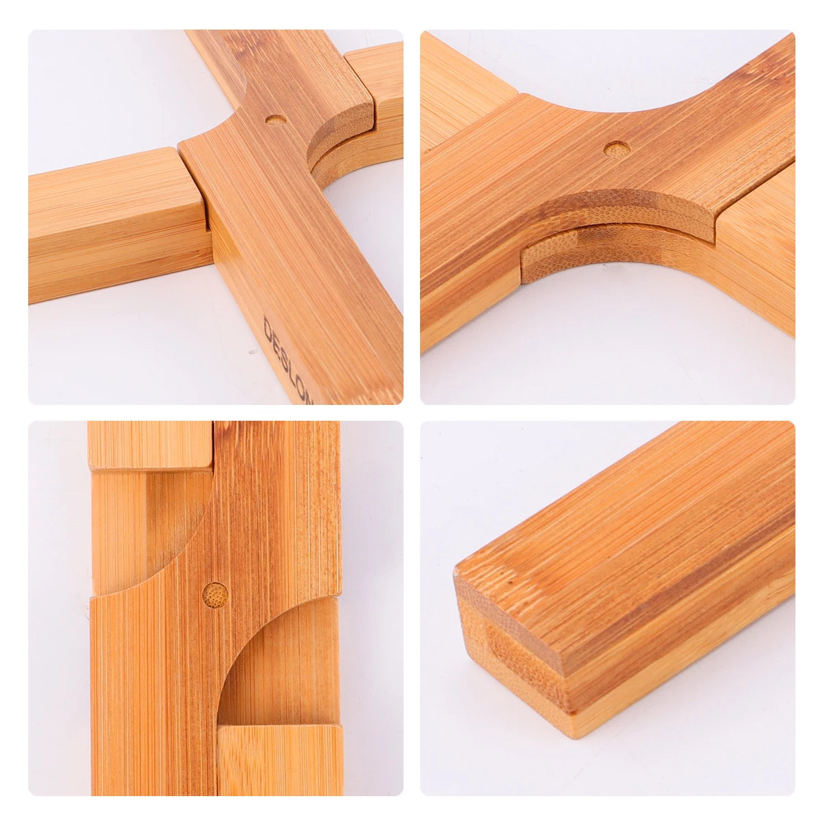 Bamboo Dish Mat Foldable Pot Holder Kitchen Supply Non Slip Pad Heat Resistant Coaster Multipurpose Table Protector Bowl Holder
Bamboo Dish Mat Foldable Pot Holder Kitchen Supply Non Slip Pad Heat Resistant Coaster Multipurpose Table Protector Bowl Holder