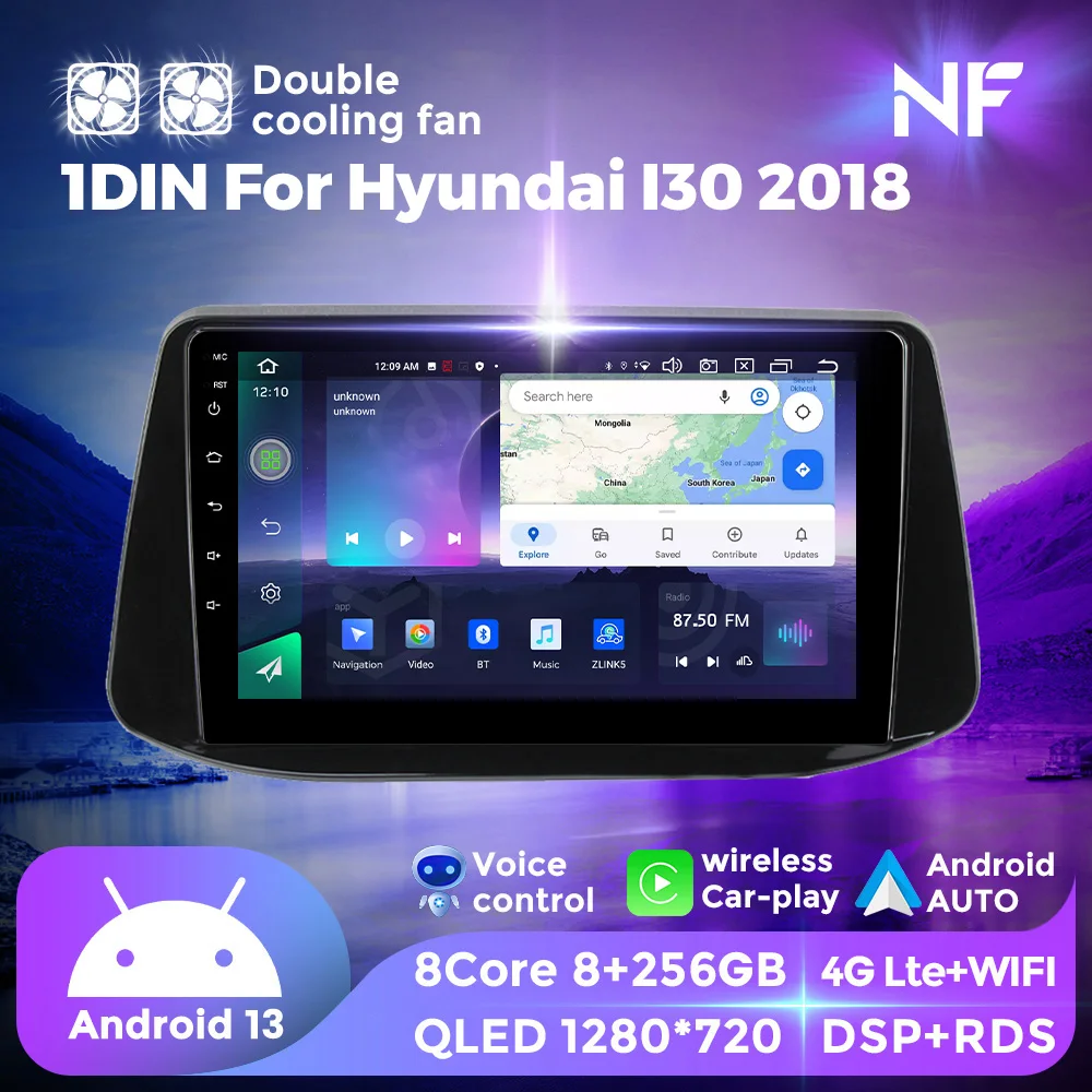 NF Dual Cooling Fan Android All in One For Hyundai I30 2018 Car Radio Multimedia Player GPS MAP Navigation For Wireless Carplay
NF Dual Cooling Fan Android All in One For Hyundai I30 2018 Car Radio Multimedia Player GPS MAP Navigation For Wireless Carplay