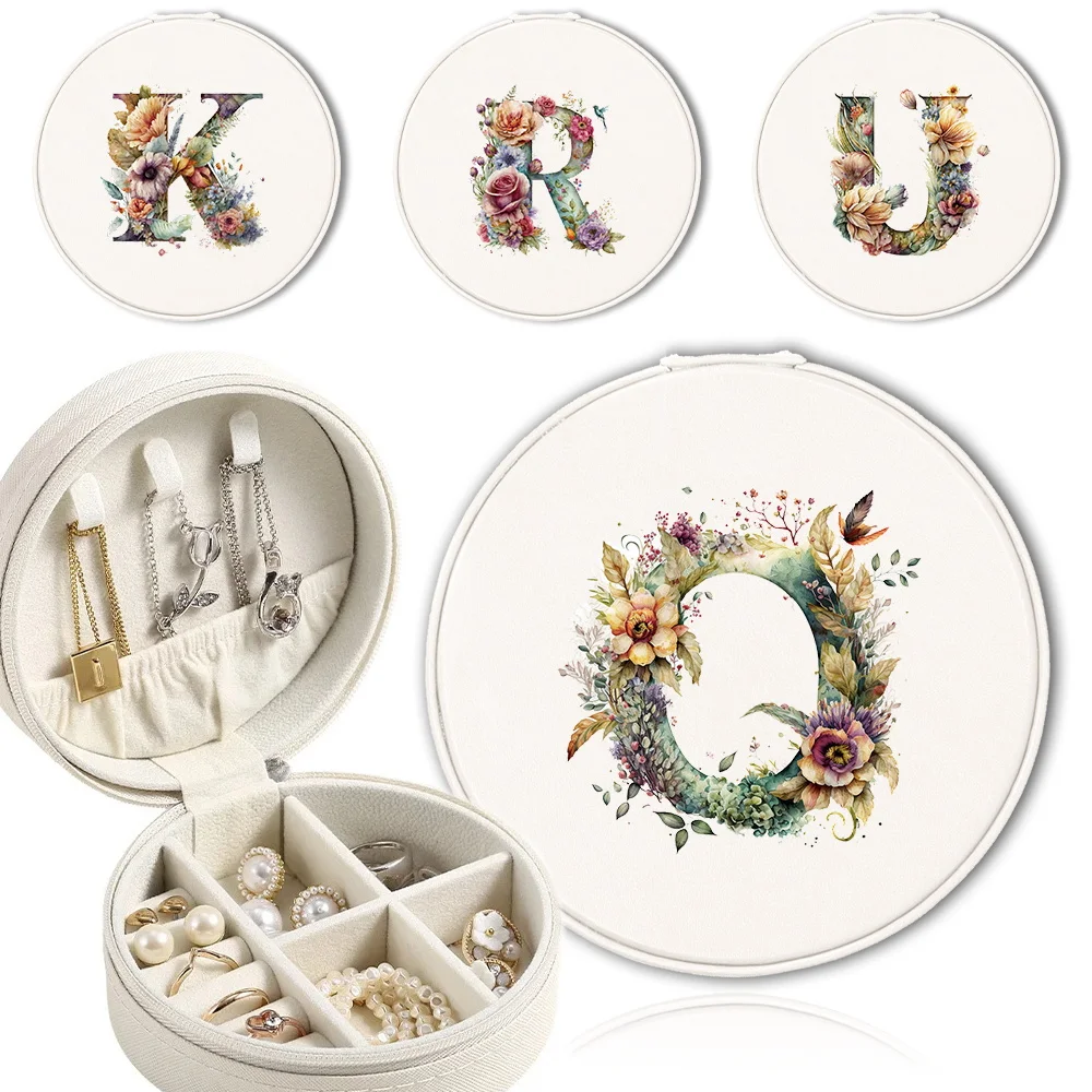 Pu Jewelry Storage Case Jewel Storage Box Jewelry Organizer Necklace Bracelets Ear Pendants Ring For Women Floral Letter Pattern
Pu Jewelry Storage Case Jewel Storage Box Jewelry Organizer Necklace Bracelets Ear Pendants Ring For Women Floral Letter Pattern