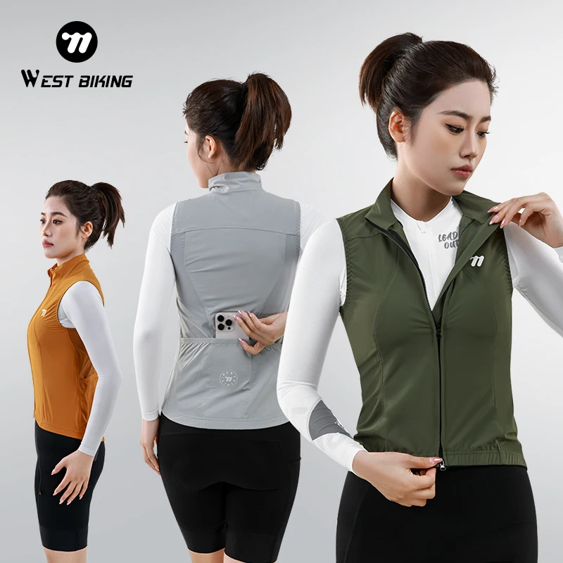 WEST BIKING Women's Cycling Vest Spring&Summer Lightweight Sports Jacket Outdoor Sports Running Cycling Jersey Bicycle Clothing
WEST BIKING Women's Cycling Vest Spring&Summer Lightweight Sports Jacket Outdoor Sports Running Cycling Jersey Bicycle Clothing