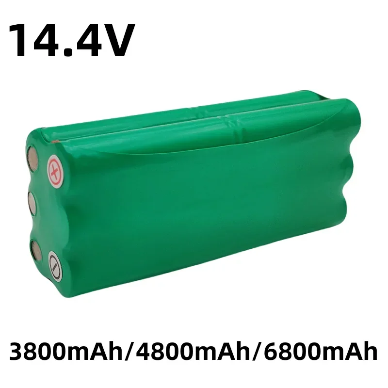 14.4V NI-MH Rechargeable Battery 100% brand New 3800mah/4800mAh/6800mAh Suitable for replacing vacuum cleaner batteries ec
14.4V NI-MH Rechargeable Battery 100% brand New 3800mah/4800mAh/6800mAh Suitable for replacing vacuum cleaner batteries ec