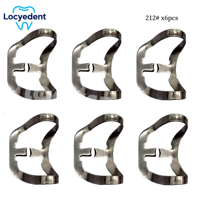 6pcs Dental Rubber Dam Clamps Endodontic Restorative Barrier Clips Stainless Steel Frame Holder Brinker Clamp Dentistry Tools
6pcs Dental Rubber Dam Clamps Endodontic Restorative Barrier Clips Stainless Steel Frame Holder Brinker Clamp Dentistry Tools